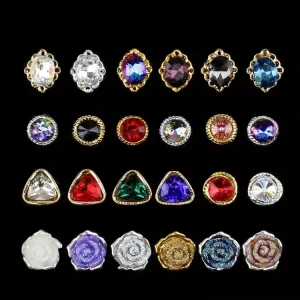 Glitter Handmade Mixed Nail Art Designs Alloy Shiny Manicure Accessories Nail Art Decorations