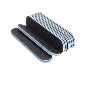 Good Quality Factory Supply Double Sided EMERY Material Mini Zebra Color Soft Emery Board Nail File Set