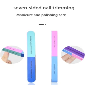 Good Quality Multi Grit Mini Double Sided Lightweight Professional Sponge Nail File Buffer
