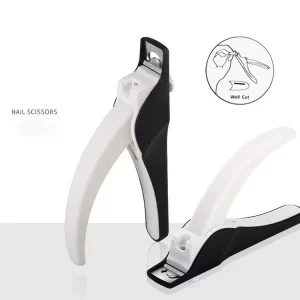 Good Quality Plastic Custom Nail Clipper Stainless Steel Straight Cut Nail Art Clipper