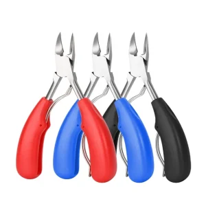 Good Quality Professional ABS Handle Thick Stainless Steel Nail Cutter Nipper Finger & Toe Nail Clippers for Ingrown Thick Nails