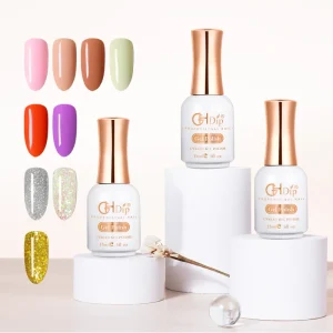Greenstyle Soak off Good Color Glitter Gel Nail Polish With Private Brand for Kids Nail Polish