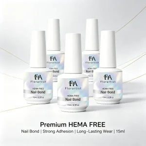 HEMA Free Nail Bond Professional MSDS Nail Primer for Strong Adhesion Long Lasting Wear Acid Free Dehydrator for Gel USA Market