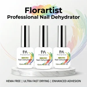 HEMA Free Nail Prep Dehydrator 15ml Fast Dry Professional Bond Enhancer for Acrylic Nails Long Lasting Manicure Tool