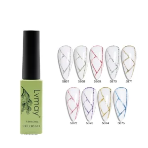HEMA & TPO FREE Nail Art Line Drawing Gel DIY Painting Gel Polish Private Label For Nail Art