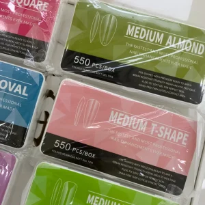 Half Cover Nail Tips 550pcs