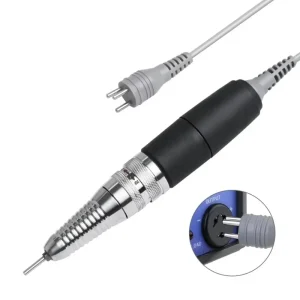 Handpiece 3 Pin for Up200 Core Electric Manicure Pen 35000 Rpm Electric Nail Drill Handpiece Pedicure Tools Nail Art Machine