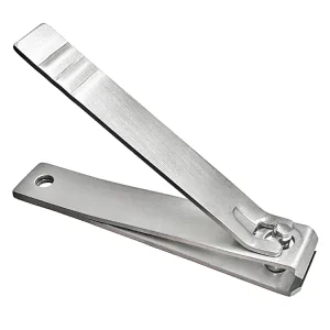 Heavy Duty Stainless Steel Toenail Clippers with Curved Straight Edge Nail Cutter Strong Finger Use
