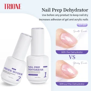 Hema Free Primer Bonder Nail Prep Dehydrator Base Coat Acrylic UV Gel Air Dry ACID FREE Nail Art Gel Nails Supplies