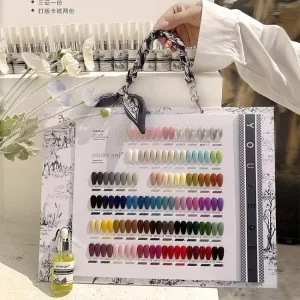 High End 60 Color Nail Polish Gel Popular Vegetable Gum Common Gel for DIY for New Nail Salons in Certified
