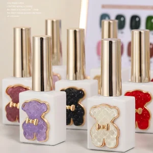 High Pigment Customized LOGO UV Nail Gel Polish ODM HEMA Free 3000 Colors 15ml 20ml Nail Polish Set Easy Apply