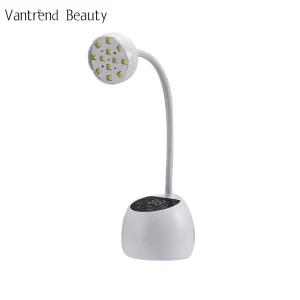 High Power 36W Portable UV LED Nail Lamp Auto Sensor LCD Display Cordless Rechargeable