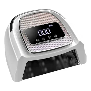 High Power Wireless UV LED Nail Lamp Cordless Rechargeable Nail Dryer Diamond LCD Display Gel Nails With Precision Timing