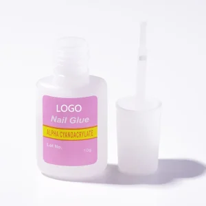 High Quality 10g Clear Resin Liquid Nail Glue Customizable Fast Drying Press On Nail Art Fashionable Style