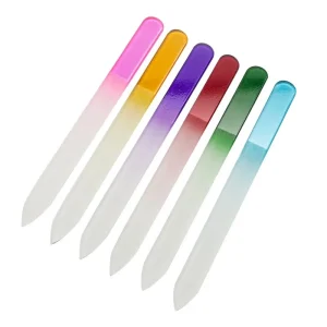 High Quality 14 9CM Crystal Polishing File Glass Nail Art File Manicure Women Girl Professional Polishing Tools