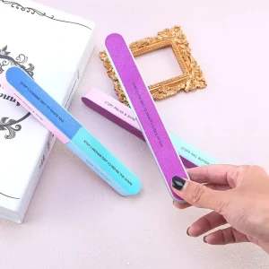 High Quality 7 Way Step Nail File Multi Sided for Nail Art Polish Made Polished Sponge Sand Bars Buffer Block Emery Material