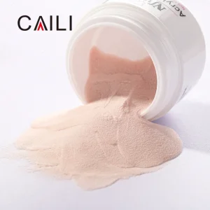 High Quality Acrylic Polymer Nail Powder Nude Color Dip Powder for Carving Extension and Nail Art OEM ODM Supply