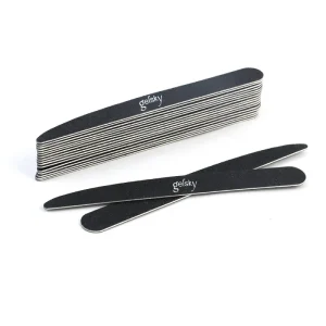High Quality Black Nail File 100 180 Emery Board Wooden Nail Files