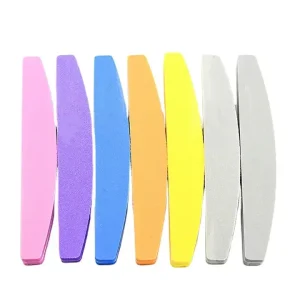 High Quality Buffers for Nails Custom logo Professional Washable Nail Files 100 180 Double sided Nail File