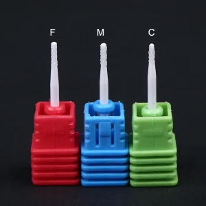 High Quality Ceramic Upgrade Round Bit Nail Drill Bits For Electric Drill Manicure Machine Accessory Tools