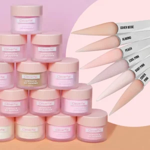 High Quality Collection Nail Acrylic Powder for Nails Art Polymer Nails Professional Acrylic Use with Acrylic Liquid