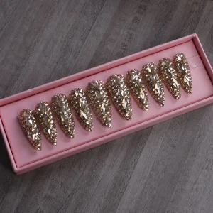 High Quality Custom Made Press On Nails New Fashion Design Artificial Nails for Finger Application