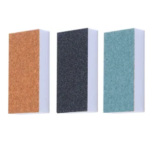 High Quality Custom Portable Double Sided Thick Sponge Mini Nail Buffer Block Professional Nail Files