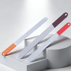 High Quality Durable Washable Small Buffer Nails Reusable Stainless Steel Nail File for Nail Polishing