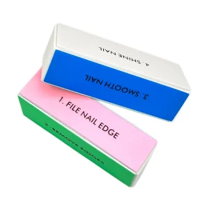 High Quality Edge Manicure Mini Sandpaper Disposable Finger Strip Remover Tools Nail Art Block Buffer Polish Sponge Sanding File