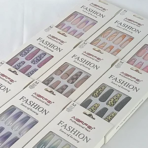 High Quality French Design False Press on Nails