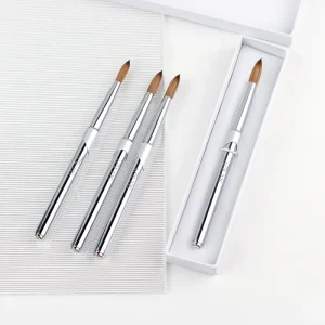 High Quality Kolinsky Nail Brush Beauty Personal Care Nail Kit Art Brush Acrylic Nail Brush