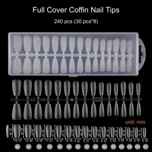 High Quality Luxury Private Label Artificial Nail Tips Acrylic Fingernails Press on Nail