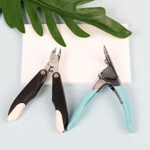 High Quality Manufacturer Beauty Tools Durable Pink Nail Scissors Cuticle Cutter Custom Logo Nail Clipper Kit