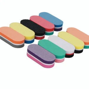 High Quality Mini Buffer Sponge Nail File with Double Side Customizable Logo From Factory for Nail Care