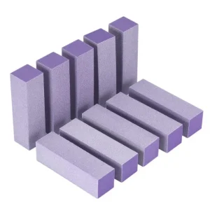 High Quality Mini Nail File Buffer Block Colorful Private Grit 3 Way Nail Buffer Block