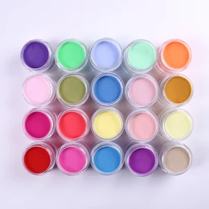 High Quality Nails Color Dip Acrylic Powder Easy to Apply Crystal Nail Powder for Nail Art Salon