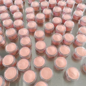 High Quality Nude Pink Acrylic Nail Powder Bulk 1oz Jar Custom Logo Buttery Smooth Cover Acrylic Powder for Nails Salon Supplier