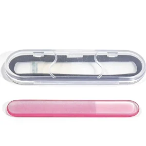 High Quality Professional Double Sided NANO GLASS Nail Buffer with Polishing Grinding 100grit and Box