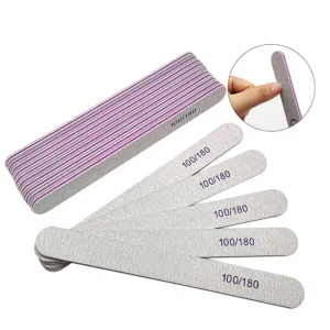 High Quality Professional Nail File Double Sided Straight Professional Nail File