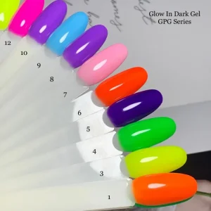 High Quality Professional Private Label Gel Polish Soak Off Glow in Dark Gel Nail Polish