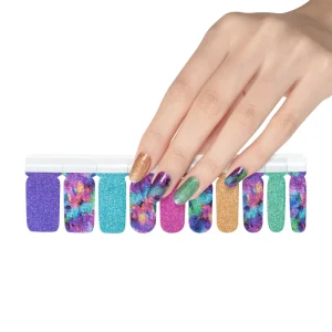 High Quality Real Nail Polish Wraps Nail Art Fashion Style Long Lasting Nail Sticker
