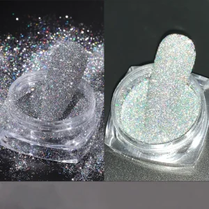 High Quality Shiny Sugar Acrylic Nail Powder Dipping Pigment 3 Colors Sparkle Diamond Glitter 6g Excellent Nail Art