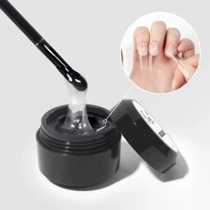High Quality Soak off UV Nail Gel Polish 15g UV Led Nail Glue Gel clear Solid Nail Tips Glue Gel