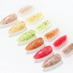 High Quality UV gel polish 6 colors Sweet Flower Gel OEM Custom Private Label nail art gel