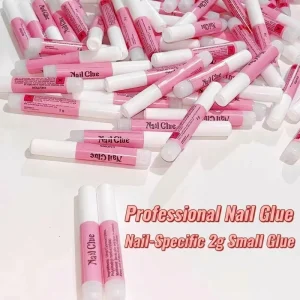High Strength Fast Drying Acrylic Transparent Liquid Nail Glue for Press On Nails Nail Art Long lasting Formula Private Label