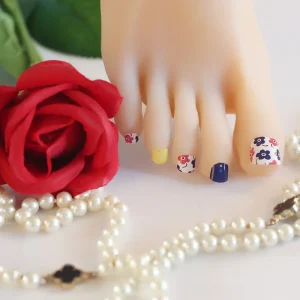 High quality Toe nail stickers Nail art nail decoration for girl