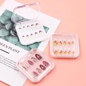 Hight Quality Factory Direct Artificial Press on Nails French Tip Nails Stick on Nails