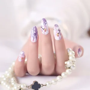 Hot Popular Design Huizi Nail Art Gel Nail Wraps Thousands Designs for Nail Sticker