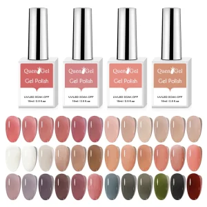 Hot Sell 36 Colors Jelly Gel Polish 15ml Private Label Customized Logo Transparent Nail Gel Polish