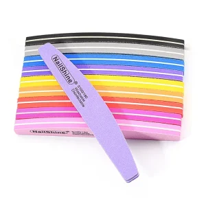 Hot Selling Double Sided Nail Buffer Block Colorful Sponge Nail File Buffing Sanding Polishing Tools for Manicure Pedicure